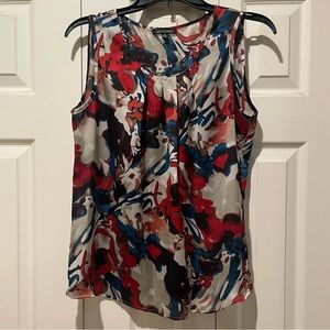 Women’s Notations sleeveless blouse, size medium